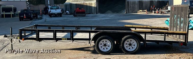 image for item EK4059 2009 Big Tex  50LA-18 utility trailer