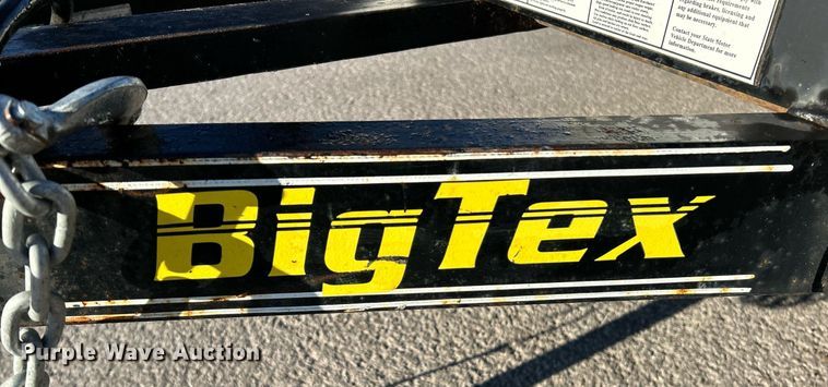 image for item EK4059 2009 Big Tex  50LA-18 utility trailer
