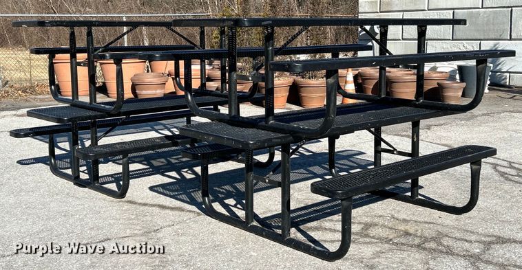 image for item EK4061 (4) 8' picnic tables