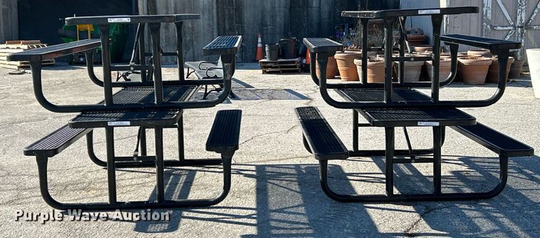 image for item EK4061 (4) 8' picnic tables