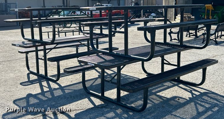 image for item EK4061 (4) 8' picnic tables