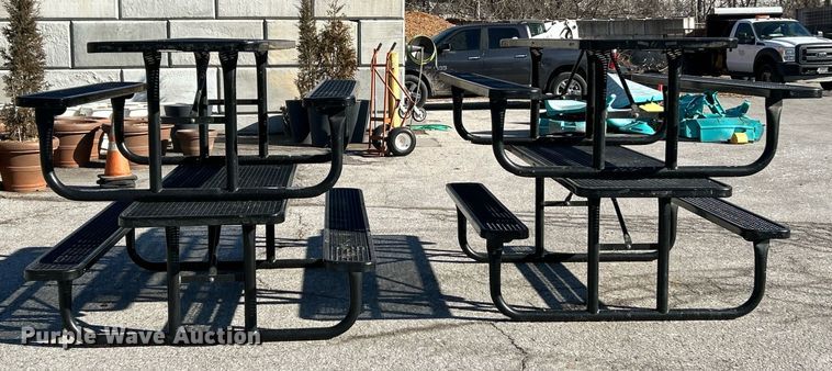 image for item EK4061 (4) 8' picnic tables