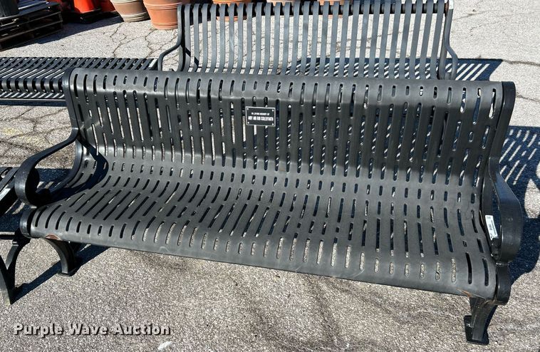 image for item EK4063 (4) park benches 