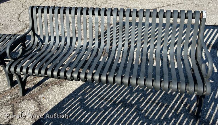 image for item EK4063 (4) park benches 