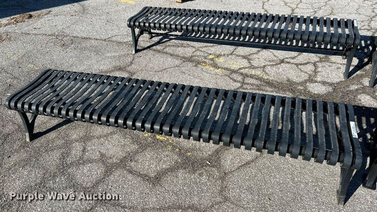 image for item EK4063 (4) park benches 