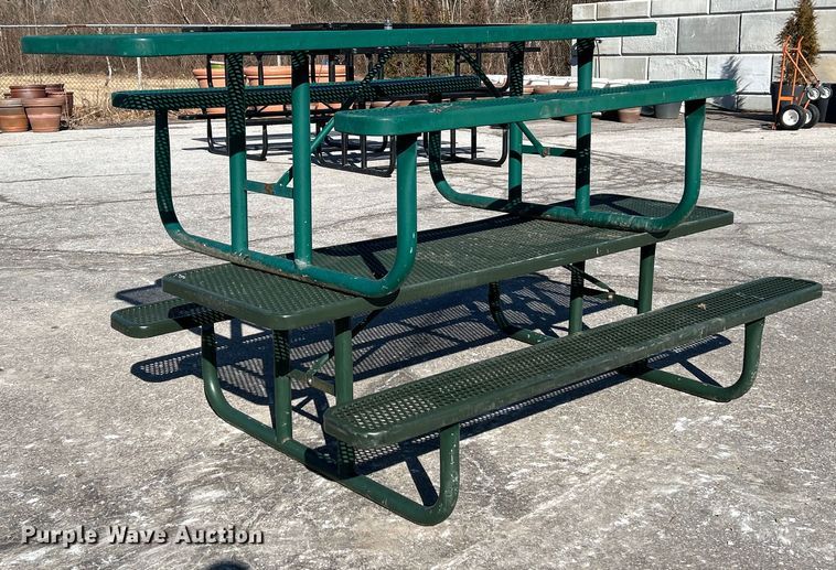 image for item EK4064 (2) 8' picnic tables