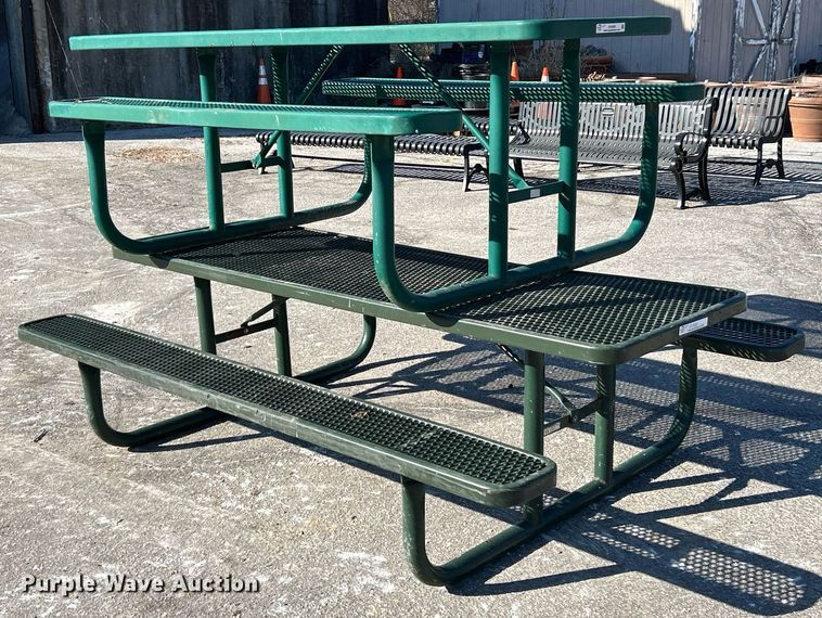 image for item EK4064 (2) 8' picnic tables