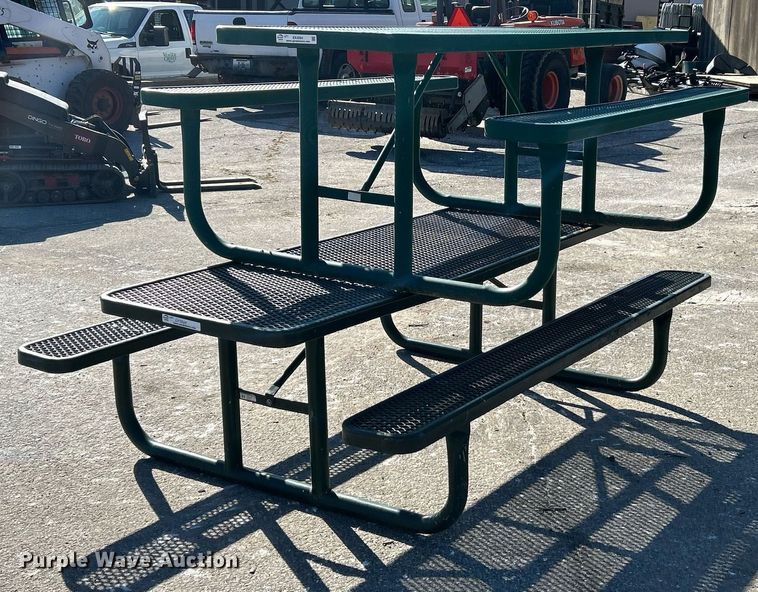 image for item EK4064 (2) 8' picnic tables