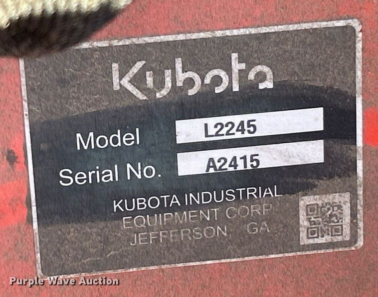 image for item EK4065 Kubota LA1153S loader and bucket