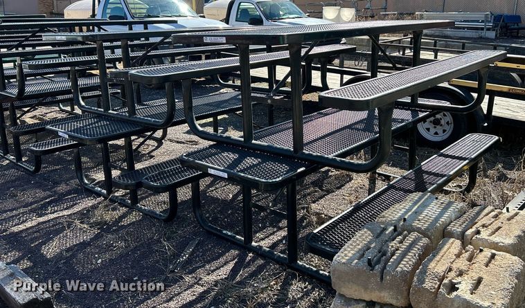 image for item EK4068 (4) 8' picnic tables