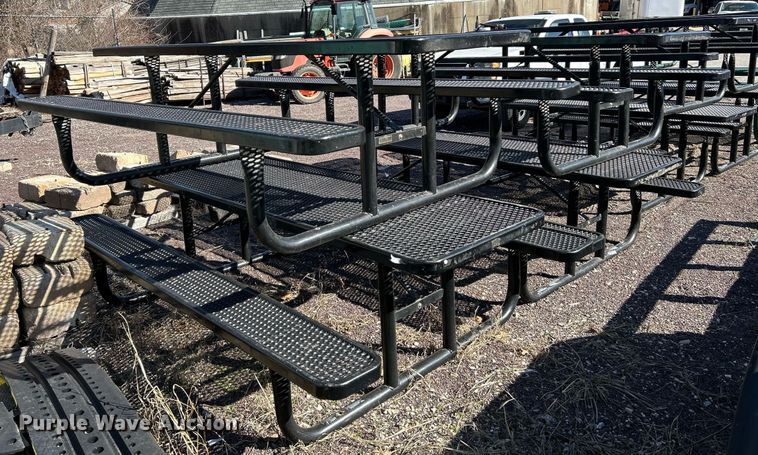 image for item EK4068 (4) 8' picnic tables