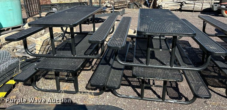 image for item EK4068 (4) 8' picnic tables