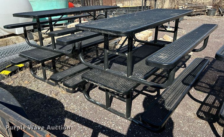 image for item EK4068 (4) 8' picnic tables