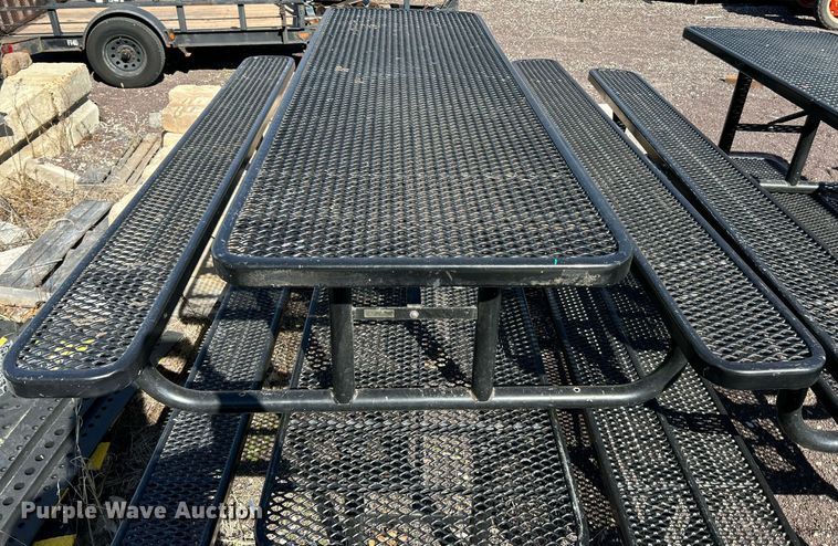 image for item EK4068 (4) 8' picnic tables