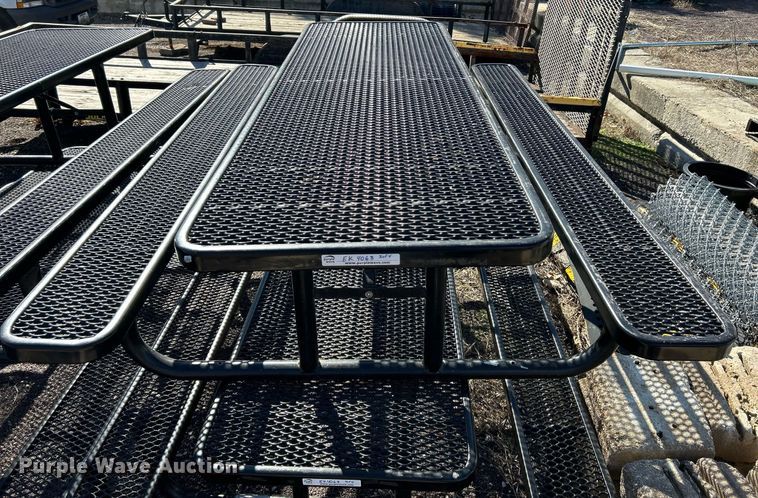 image for item EK4068 (4) 8' picnic tables