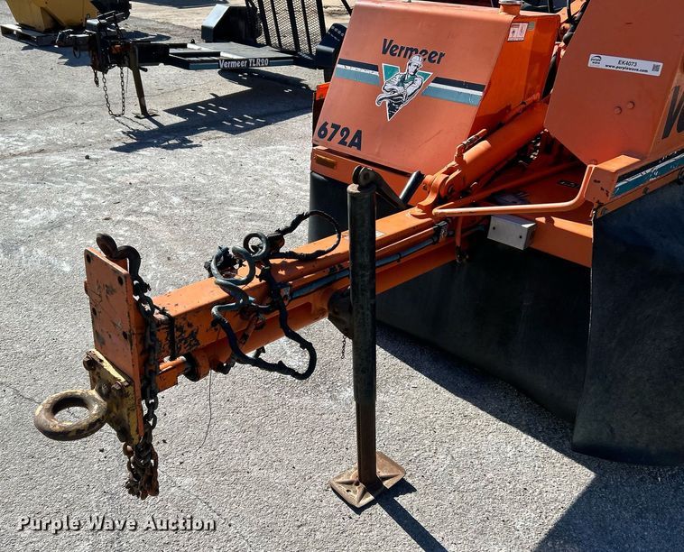 image for item EK4073 1997 Vermeer SC672A stump grinder