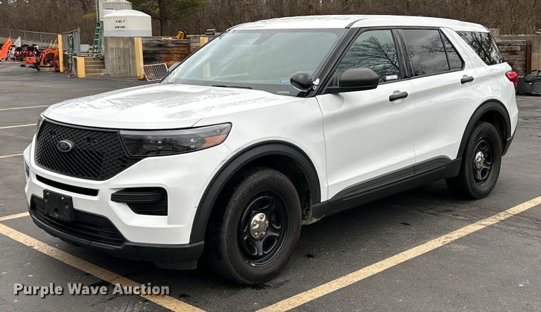 image for item EK4082 2020 Ford Explorer Police Interceptor  SUV