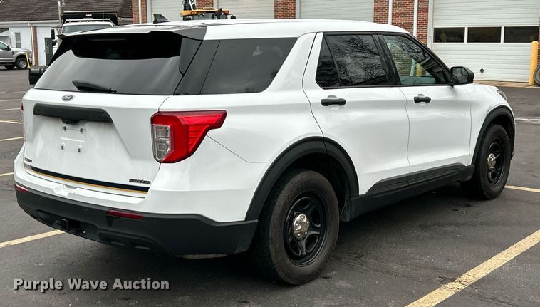 image for item EK4082 2020 Ford Explorer Police Interceptor  SUV