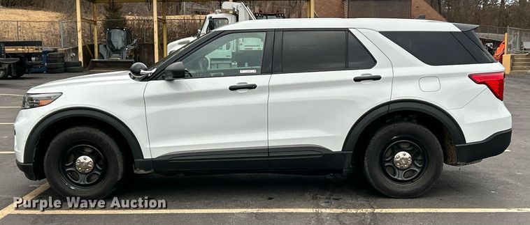 image for item EK4082 2020 Ford Explorer Police Interceptor  SUV