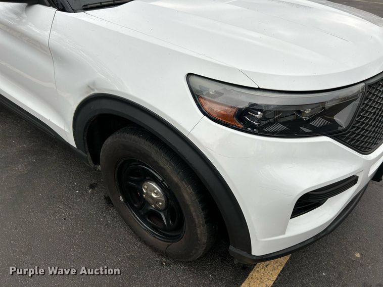 image for item EK4082 2020 Ford Explorer Police Interceptor  SUV