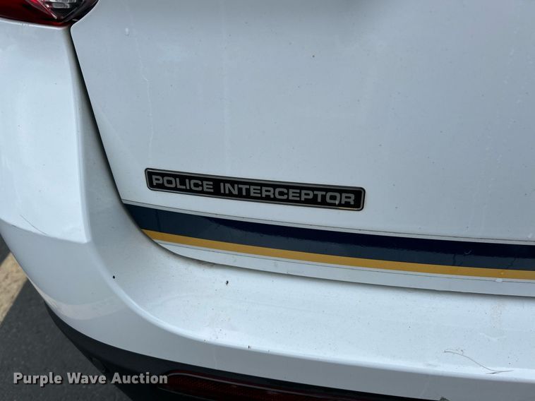 image for item EK4082 2020 Ford Explorer Police Interceptor  SUV