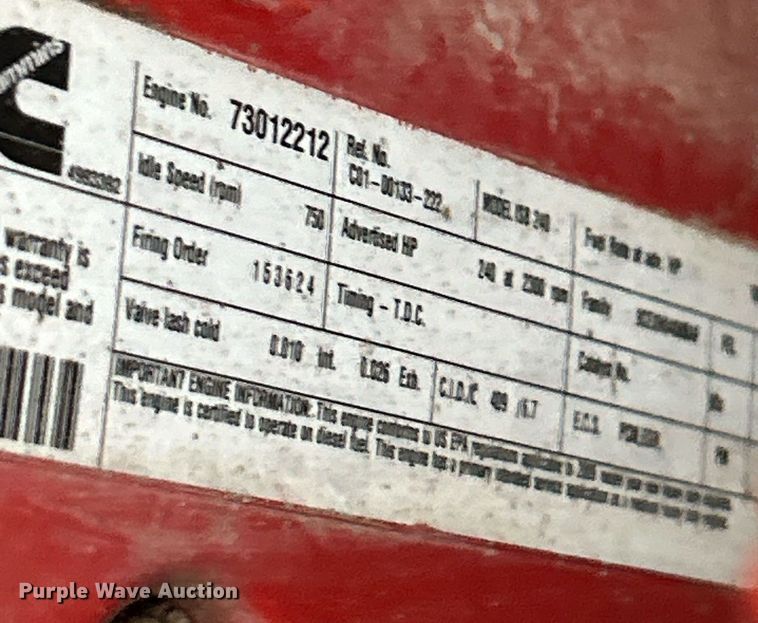 image for item EK4083 2010 Freightliner Business Class M2 dump truck