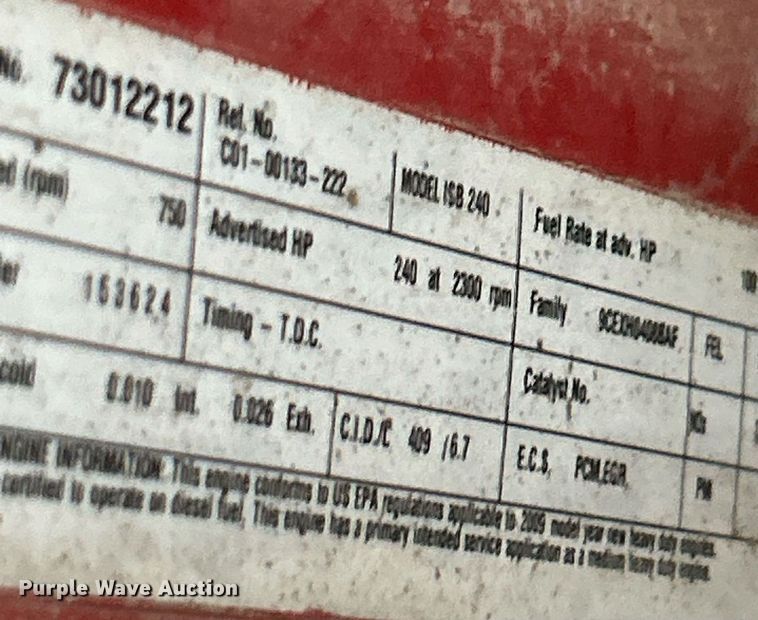 image for item EK4083 2010 Freightliner Business Class M2 dump truck