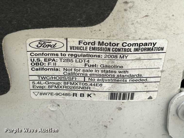 image for item EK4119 2008 Ford  Expedition XLT SUV