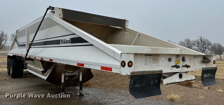 image for item IB9314 2007 Midland MG40MC2000 bottom dump trailer