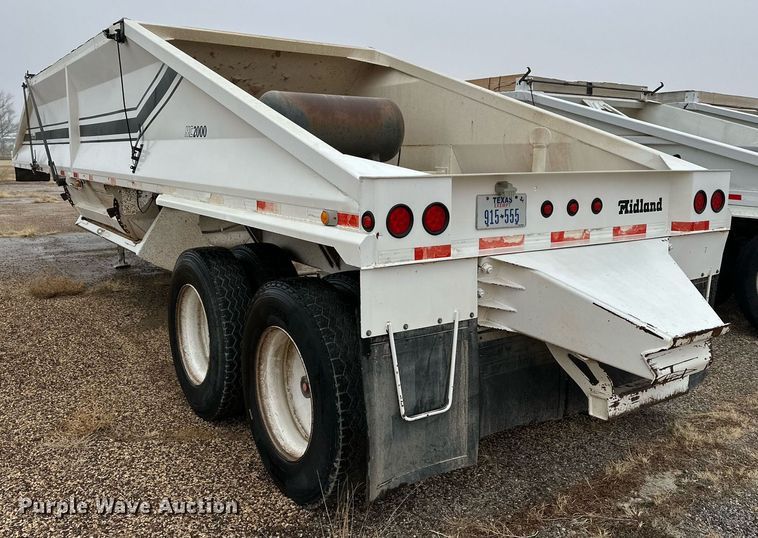image for item IB9314 2007 Midland MG40MC2000 bottom dump trailer