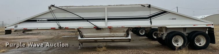 image for item IB9314 2007 Midland MG40MC2000 bottom dump trailer