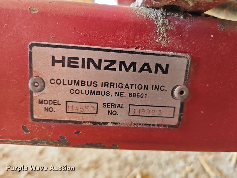 image for item IO9842 Heinzman 1145ED hose reel