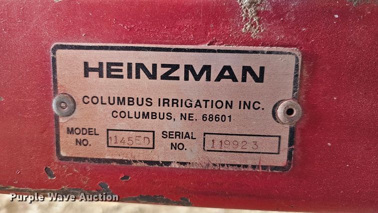 image for item IO9842 Heinzman 1145ED hose reel