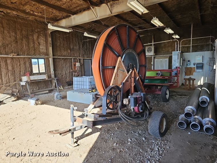 image for item IO9843 Briscoe Maphis vertical hose reel