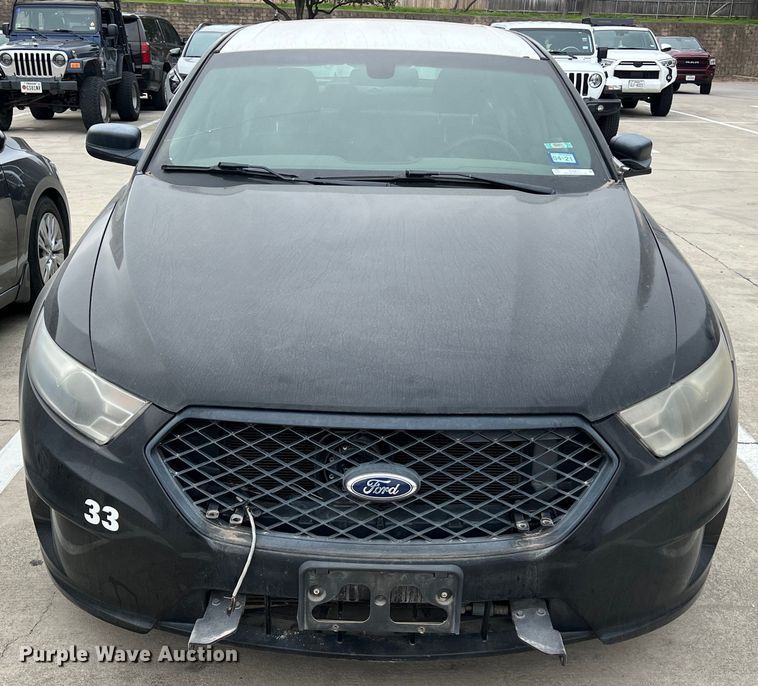image for item KV9812 2013 Ford Taurus Police Interceptor 