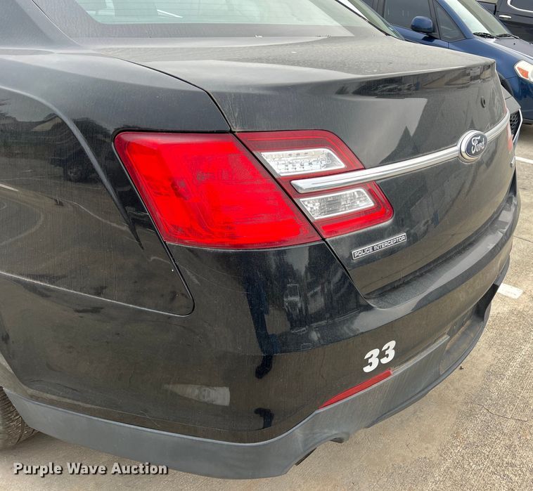 image for item KV9812 2013 Ford Taurus Police Interceptor 