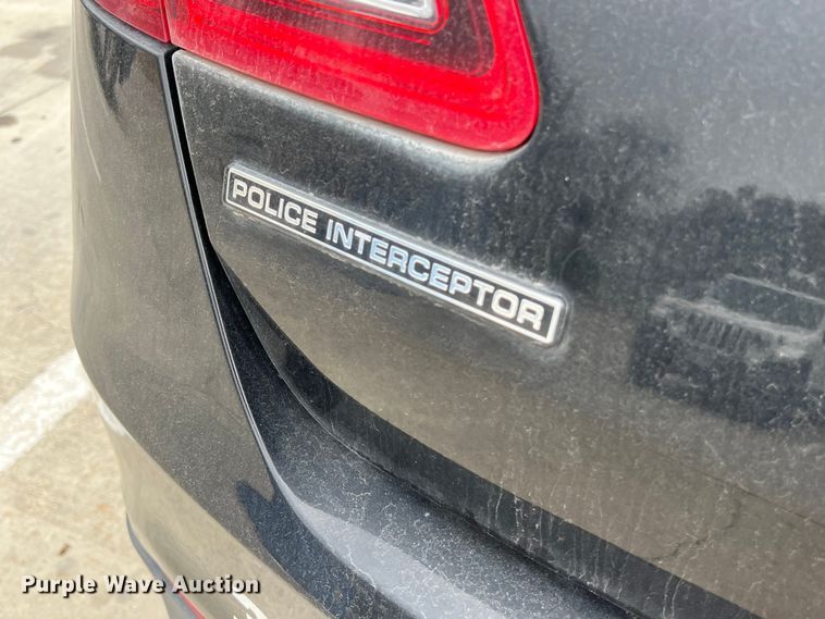 image for item KV9812 2013 Ford Taurus Police Interceptor 