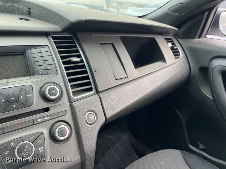 image for item KV9812 2013 Ford Taurus Police Interceptor 
