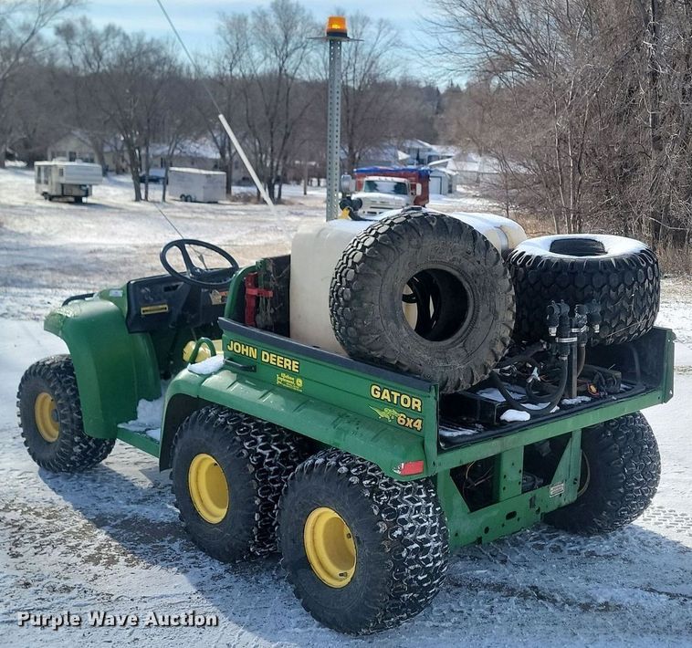 image for item LA9669 2002 John Deere  Gator 6X4 utility vehicle