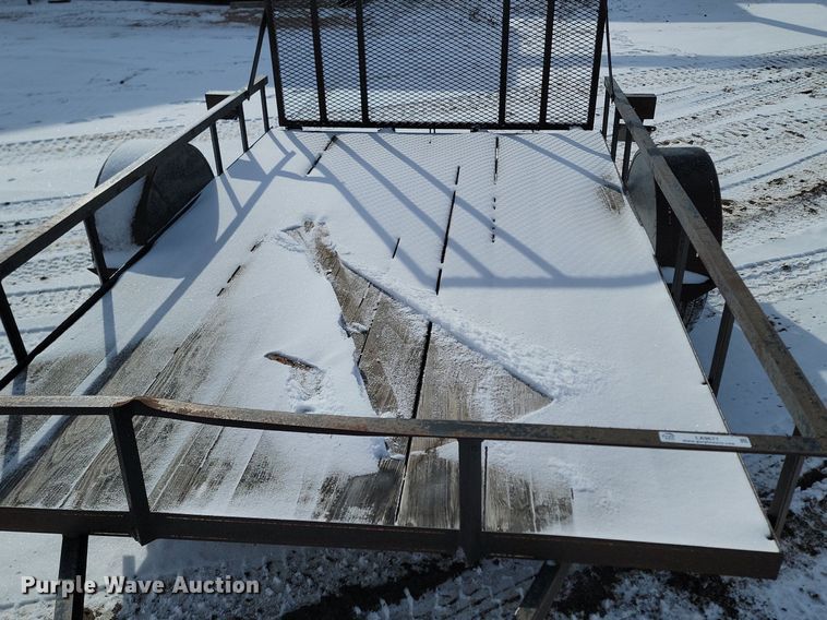 image for item LA9671 2001 H&W utility trailer