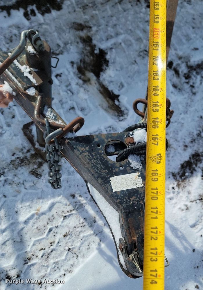 image for item LA9671 2001 H&W utility trailer