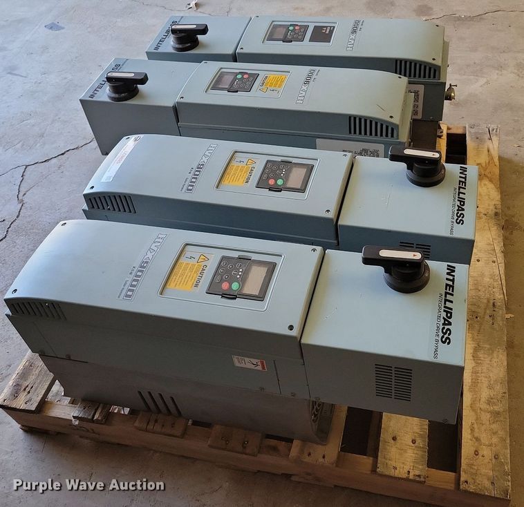 image for item LC9825 (4) Intellipass HVX9000 VFD drives