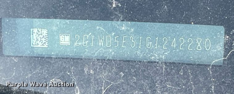 image for item LD9994 2012 Chevrolet   Impala Police  