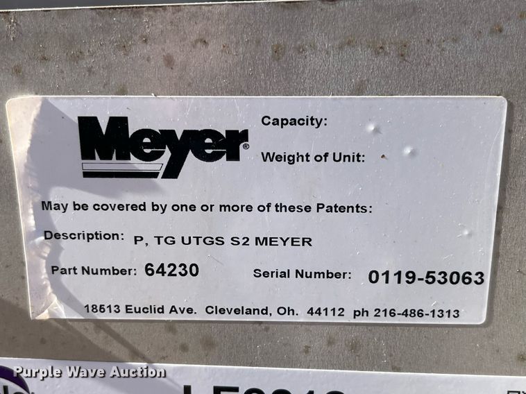 image for item LE9013 Meyer end gate spreader