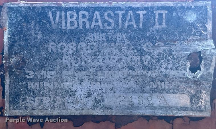 image for item LE9014 Rosco Vibrastat II double drum roller