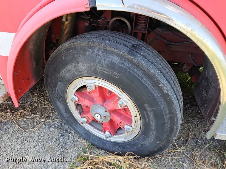 image for item LE9751 1982 Mack MC686F pumper fire truck