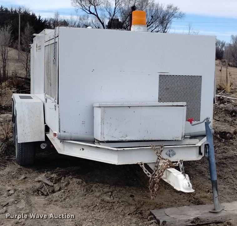 image for item LN9929 1992 SRECO-Flexible HV2060TR/L/P sewer jetter trailer