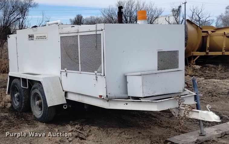 image for item LN9929 1992 SRECO-Flexible HV2060TR/L/P sewer jetter trailer