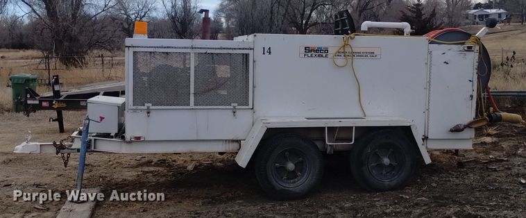 image for item LN9929 1992 SRECO-Flexible HV2060TR/L/P sewer jetter trailer