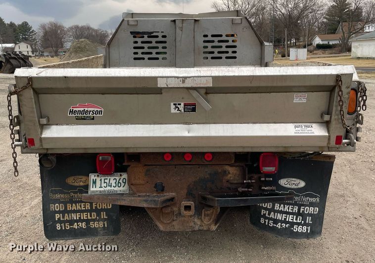 image for item LV9994 2005 Ford F450 Super Duty dump truck